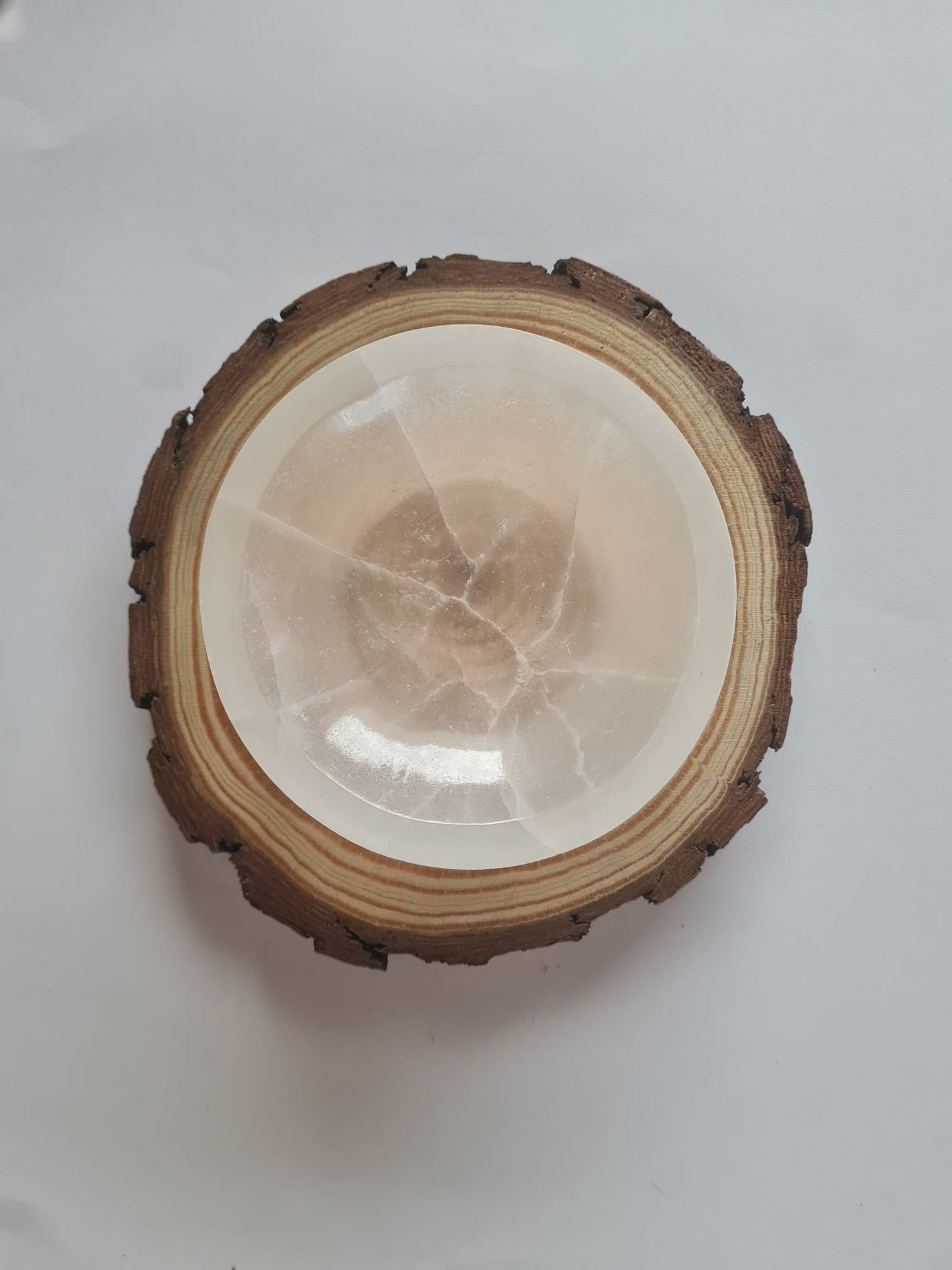 Taça de Selenite Grande
