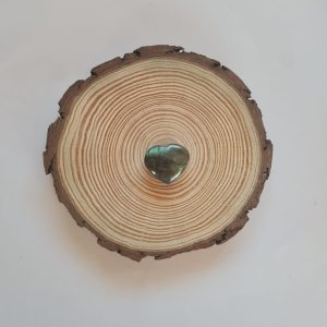 Coração de Labradorite pequeno